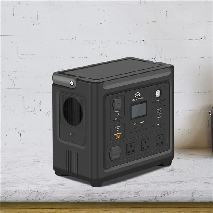 portable solar generator power station